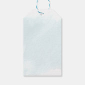 Liefde is het brouwen van kolibrie Tea Party Cadeaulabel (Achterkant)