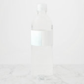 Liefde is het brouwen van kolibrie Tea Party Waterfles Etiket (Achterkant)