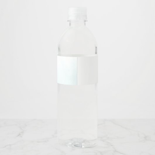 Liefde is het brouwen van kolibrie Tea Party Waterfles Etiket (Achterkant)