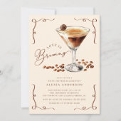 Liefde is het brouwen van Martini Vrijgezellenfees Kaart (Voorkant)