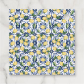 Liefde is het brouwen van mediterrane thee Vrijgez Bedankjes Labels (Achterkant)