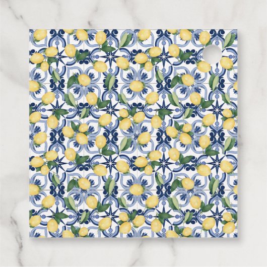 Liefde is het brouwen van mediterrane thee Vrijgez Bedankjes Labels (Achterkant)