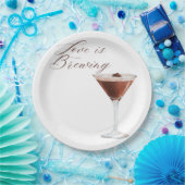 Liefde is het brouwen van papier Bord (Feest)