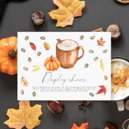 Liefde is het brouwen van Pumpkin Latte Display br Informatiekaartje