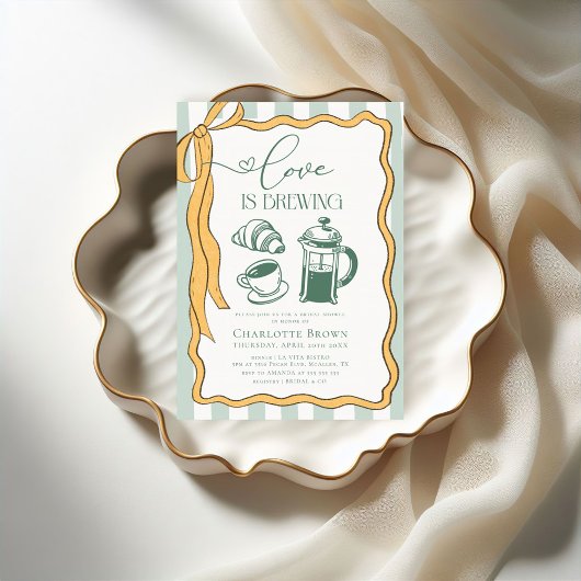 Liefde is het brouwen van Scribble Coffee Vrijgeze Kaart