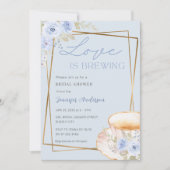 Liefde is het brouwen van Tea Garden Party Vrijgez Kaart (Voorkant)