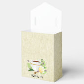 Liefde is het brouwen van thee huwelijksgunst bedankdoosjes (Geopend)