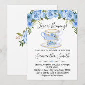 Liefde is het brouwen van thee vrijgezellenfeest b feestdagenkaart (Voorkant / Achterkant)