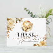 Liefde is het brouwen van Vrijgezellenfeest bedank Kaart (Staand voorkant)