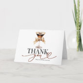 Liefde is het brouwen van Vrijgezellenfeest bedank Kaart (Voorkant)