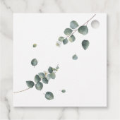 Liefde is het brouwen van Vrijgezellenfeest groen  Bedankjes Labels (Achterkant)