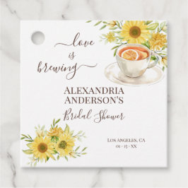 Liefde is het brouwen van Vrijgezellenfeest groen Bedankjes Labels