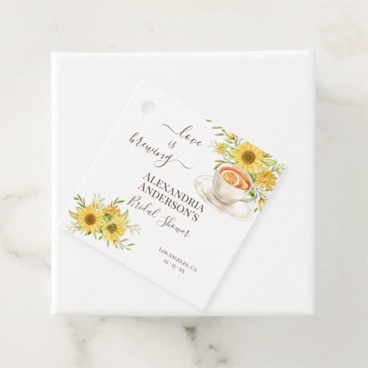 Liefde is het brouwen van Vrijgezellenfeest groen  Bedankjes Labels (In situ)