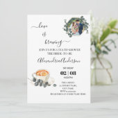 Liefde is het brouwen van Vrijgezellenfeest groen  Kaart (Staand voorkant)