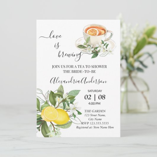 Liefde is het brouwen van Vrijgezellenfeest Groene Kaart (Staand voorkant)