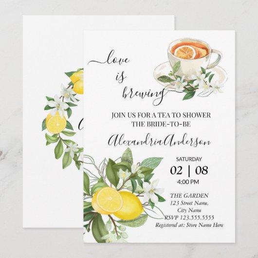 Liefde is het brouwen van Vrijgezellenfeest Groene Kaart (Voorkant / Achterkant)