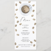 Liefde is het brouwen van Vrijgezellenfeest menu (Voorkant)