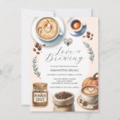 Liefde is het brouwen van Vrijgezellenfeest Pumpki Kaart (Voorkant)