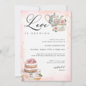 Liefde is het brouwen van Vrijgezellenfeest -  Tea Kaart (Voorkant)