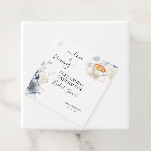 Liefde is het brouwen van Vrijgezellenfeest Waterv Bedankjes Labels (In situ)