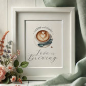 Liefde is het brouwen van Vrijgezellenfeesten Kaar Poster