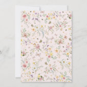 Liefde is het brouwen van Wildflower Vrijgezellenf Kaart (Achterkant)