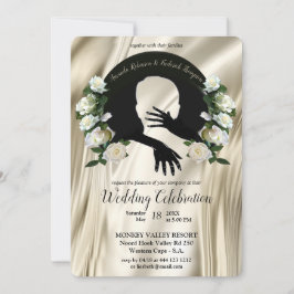 Liefde is het enige dat er bruiloft is kaart