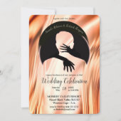 Liefde is het enige dat er bruiloft is kaart (Voorkant)