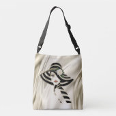 Liefde is het enige dat er een bruiloft-design is crossbody tas (Achterkant)