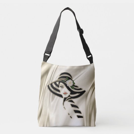 Liefde is het enige dat er een bruiloft-design is crossbody tas (Voorkant)