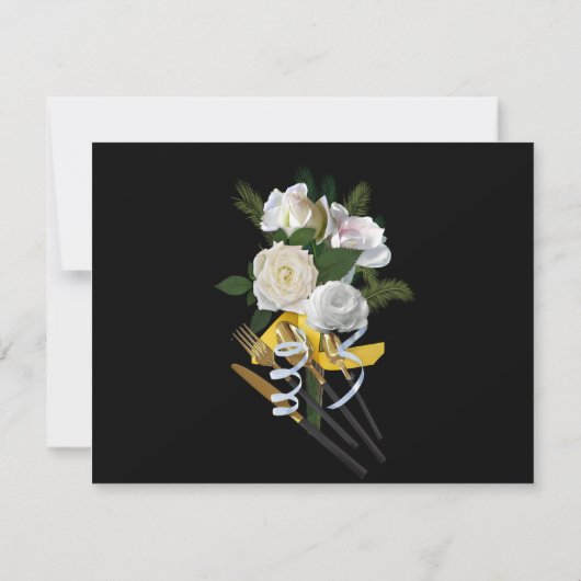 Liefde is het enige dat er een repetitief avondete kaart (Achterkant)