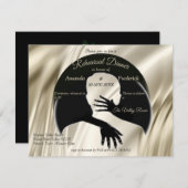 Liefde is het enige dat er een repetitief avondete kaart (Voorkant / Achterkant)