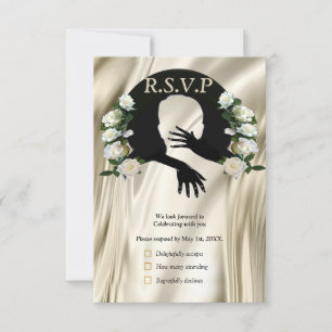 Liefde is het enige dat er een RSVP-kaart is RSVP Kaartje