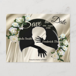 Liefde is het enige dat er is Save the Dates Aankondigingskaart