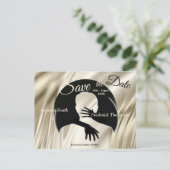 Liefde is het enige dat er is Save the Dates Aankondigingskaart (Staand voorkant)