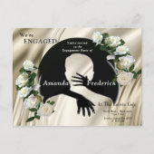 Liefde is het enige dat er Verloving is Uitnodiging Briefkaart (Voorkant)