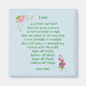 Liefde is het grootst - Magnet (Voorkant)