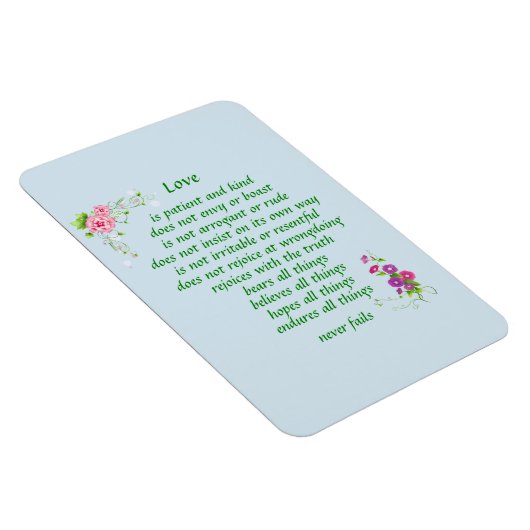 Liefde is het grootst - Magnet Magneet (Rechterzijde)