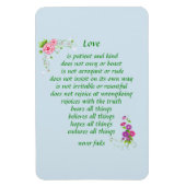 Liefde is het grootst - Magnet Magneet (Verticaal)