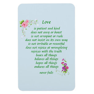 Liefde is het grootst - Magnet Magneet