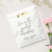 Liefde is het grootste avontuur. bedankzakje (Gezegeld)