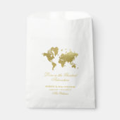 Liefde is het grootste avontuur van de gouden kaar bedankzakje (Voorkant)