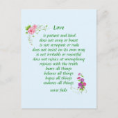Liefde is het grootste Briefkaart (Voorkant)
