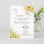 Liefde is het kweken van Vrijgezellenfeest Greener Kaart (Staand voorkant)