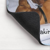 Liefde is... het nemen van kranten samen . muismat (Hoek)