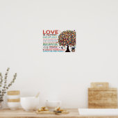 Liefde is het Poster van de patiëntenklas (Keuken)