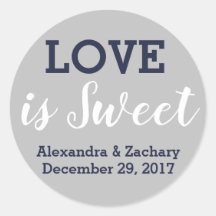 Liefde is het Verloving van de zoete marine Blue S