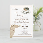 Liefde is het Vrijgezellenfeest van Pampa Grass In Kaart (Staand voorkant)