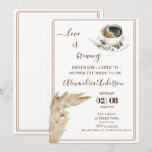 Liefde is het Vrijgezellenfeest van Pampa Grass In Kaart (Voorkant / Achterkant)