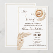 Liefde is het Vrijgezellenfeest van Pampa Grass In Kaart (Voorkant / Achterkant)